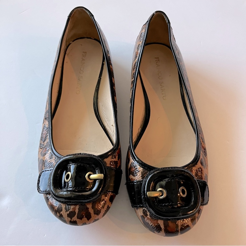 Franco Sarto Leopard Print Flats